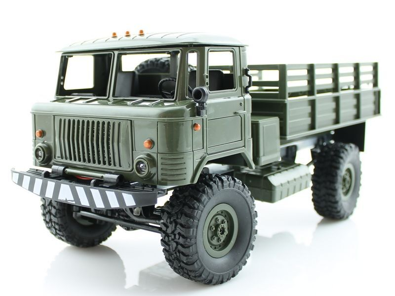 Р/У машина WPL ГАЗ-66 грузовая (зеленая) 1/16+акб 2.4G RTR
