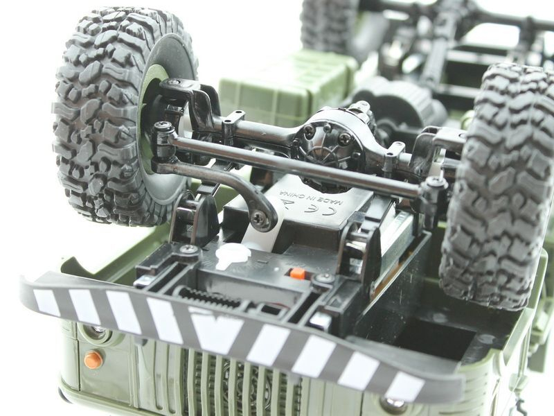 Р/У машина WPL ГАЗ-66 грузовая (зеленая) 1/16+акб 2.4G RTR