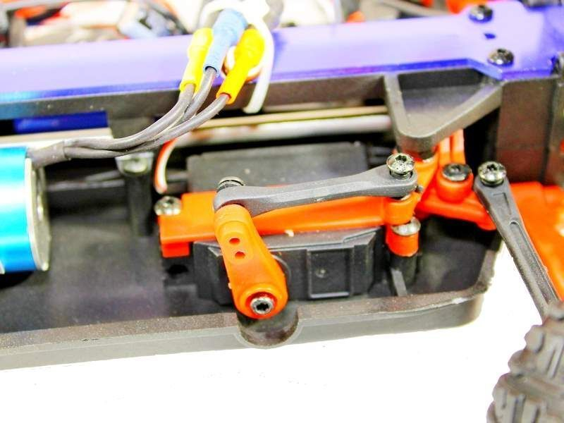 Радиоуправляемый монстр Remo Hobby SMAX Brushless UPGRADE (синий) 4WD 2.4G 1/16 RTR