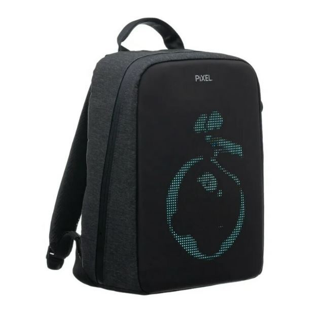 Рюкзак с дисплеем Pixel PLUS 2.0 - GRAFIT (серый)