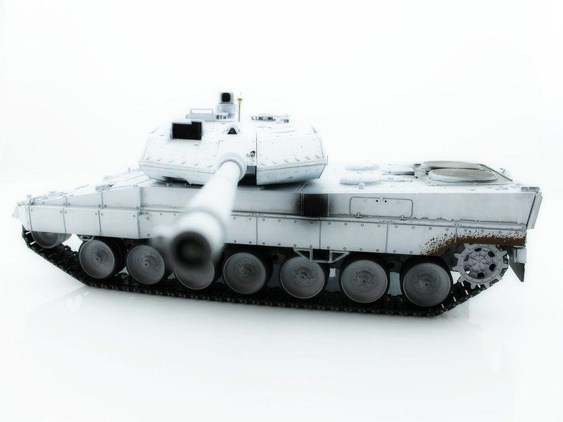 Радиоуправляемый танк Taigen 1/16 Leopard 2 A6 (Германия) UN 2.4G RTR, деревянная коробка