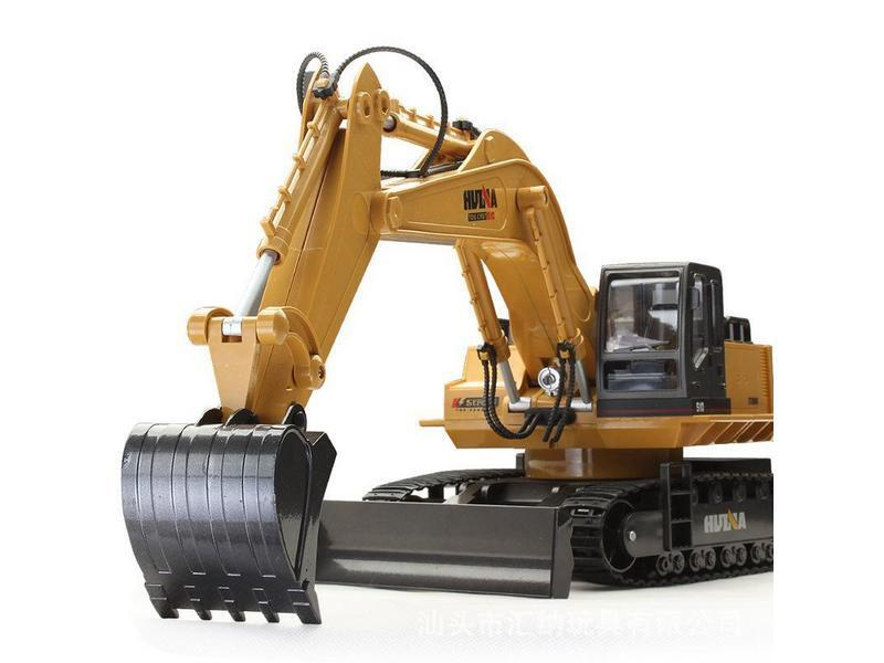 Радиоуправляемый экскаватор HUI NA TOYS 2.4G 11CH 1/16 RTR