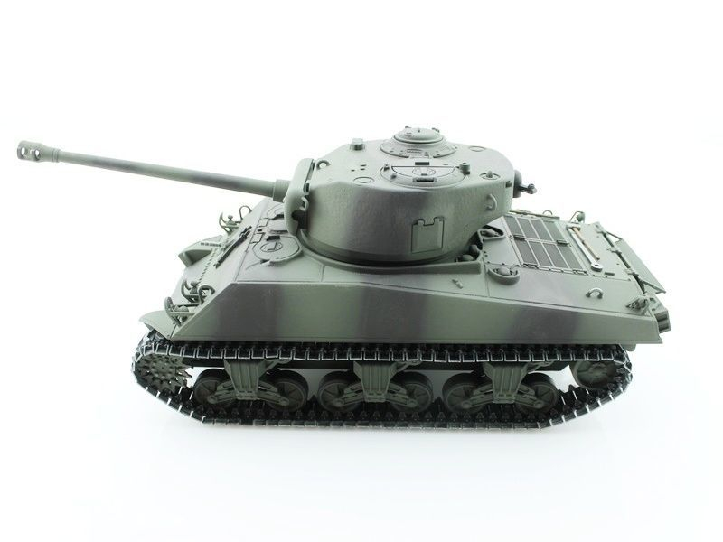 Радиоуправляемый танк Torro Sherman M4A3 76mm, 1/16 2.4G, ИК-пушка, деревянная коробка