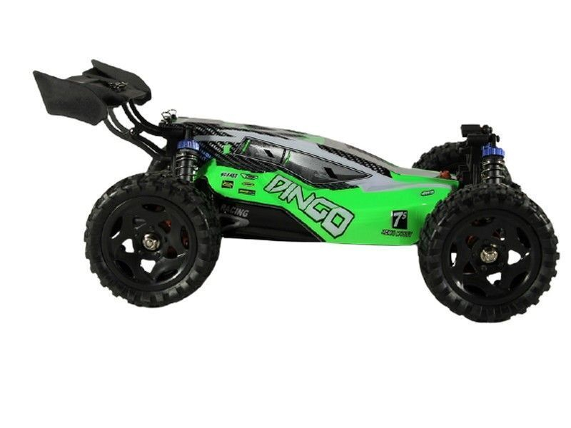 Радиоуправляемая багги Remo Hobby Dingo UPGRADE V2.0 (зеленая) 4WD 2.4G 1/16 RTR