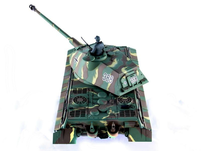 Р/У танк Heng Long 1/16 KingTiger (Германия) 2.4G RTR PRO красно-коричневый