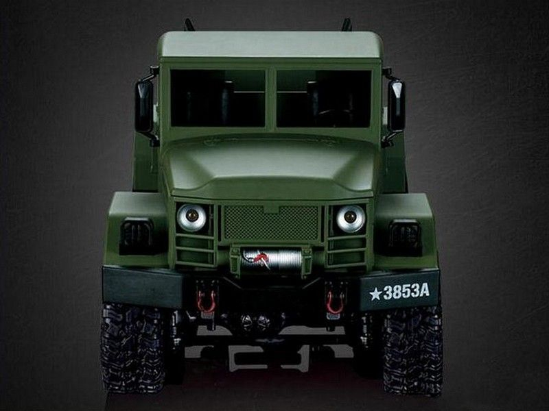 Р/У машина Heng Long военный грузовик (зеленый) 1/16+акб 2.4G RTR