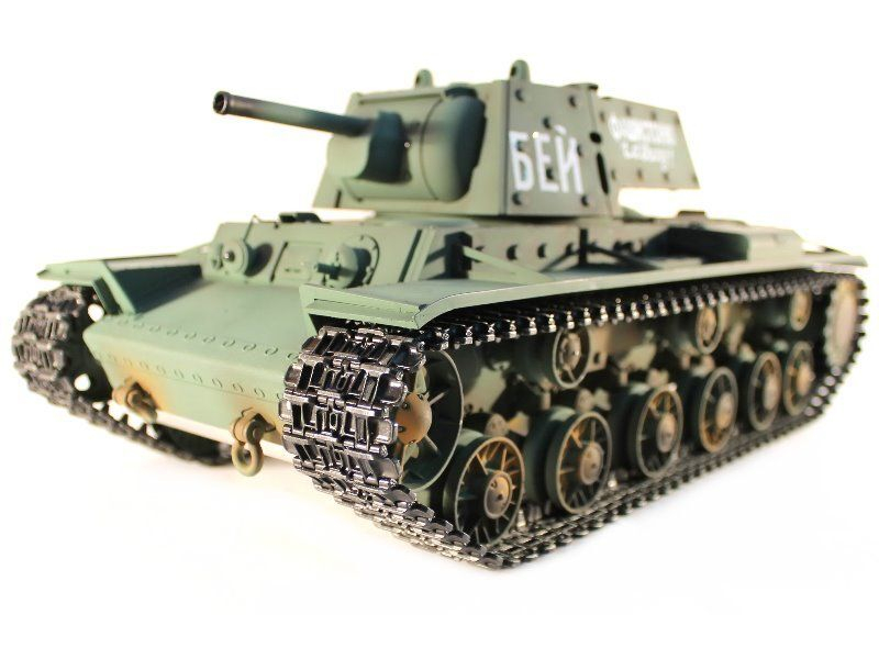 Р/У танк Taigen 1/16 KV-1 (Россия) HC (для ИК танкового боя) 2.4G
