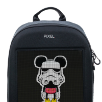 Рюкзак с дисплеем Pixel ONE 2.0 - Grafit (серый)
