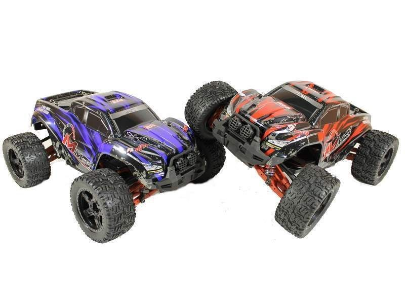 Радиоуправляемый монстр Remo Hobby MMAX UPGRADE (красный) 4WD 2.4G 1/10 RTR