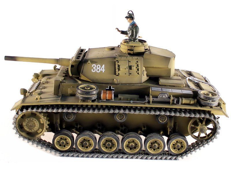 Р/У танк Taigen 1/16 Panzerkampfwagen III (Германия) HC 2.4G RTR