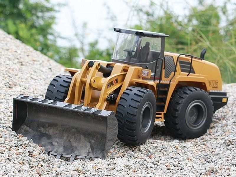 Радиоуправляемый фронтальный погрузчик HUI NA TOYS 2.4G 10CH 1/14 RTR