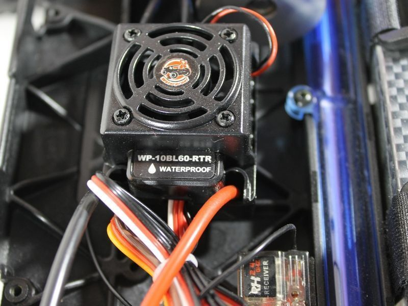 Радиоуправляемая трагги Remo Hobby EVO-R Brushless UPGRADE (красная) 4WD 2.4G 1/8 RTR