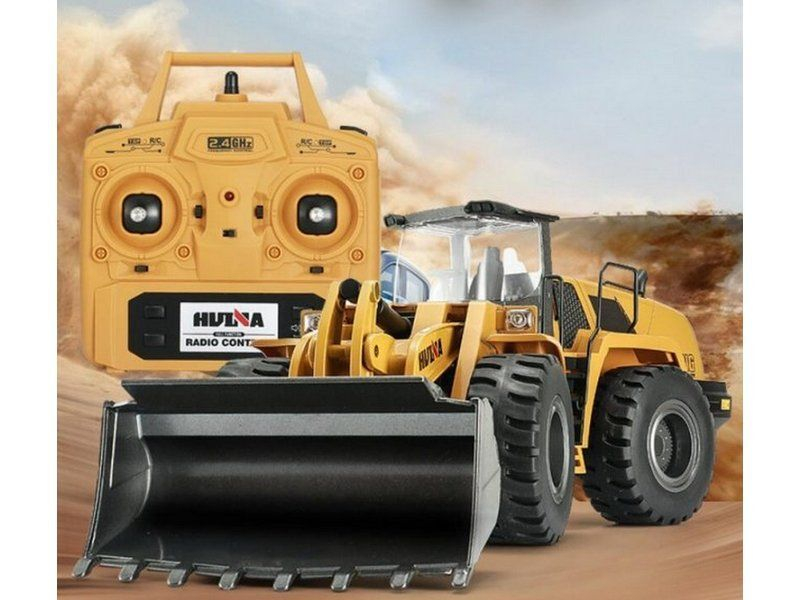 Радиоуправляемый фронтальный погрузчик HUI NA TOYS 2.4G 10CH 1/14 RTR