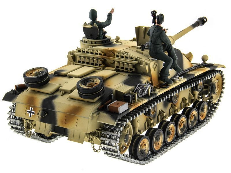 Радиоуправляемый танк Taigen 1/16 SturmgeschutzIIIausf.gsd.kfz. (Германия) HC версия 2.4G RTR