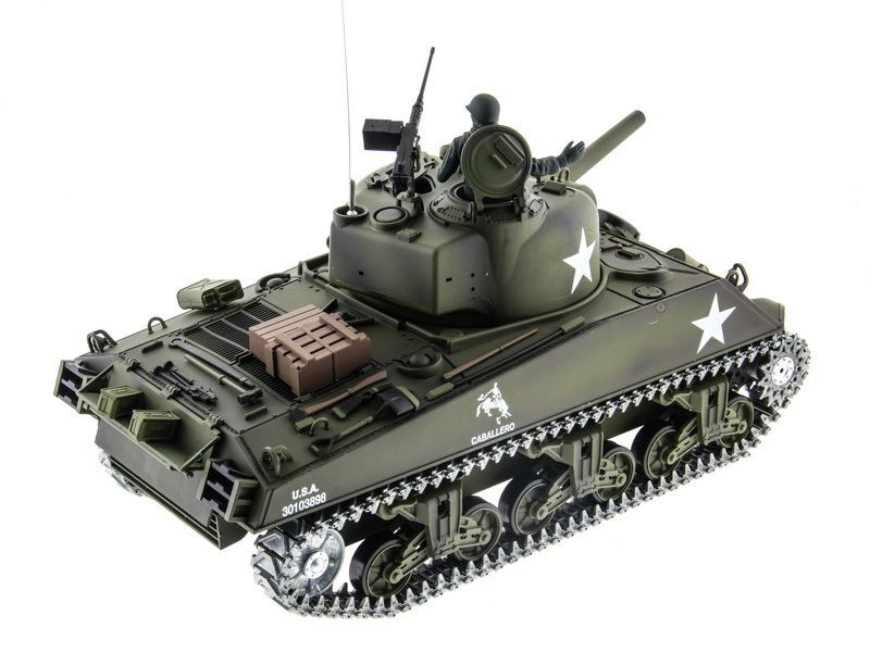 Р/У танк Heng Long 1/16 M4A3 Sherman 2.4G RTR PRO