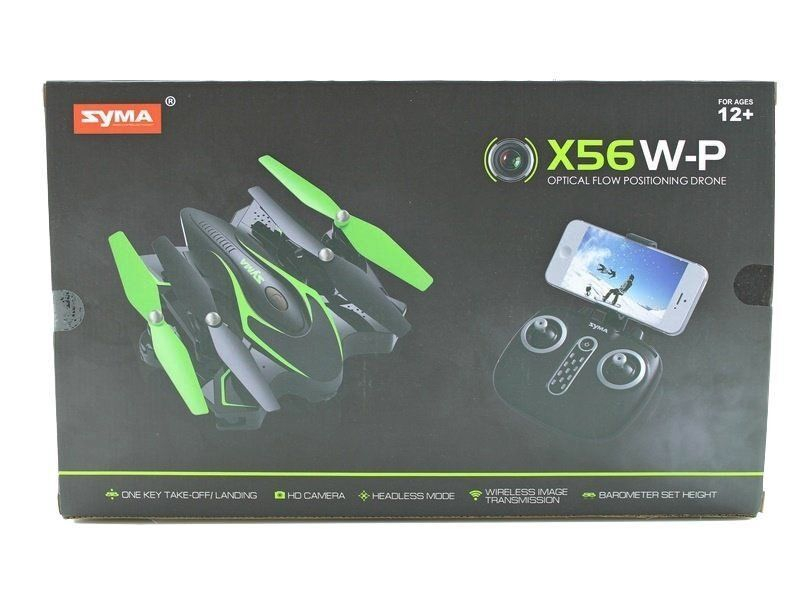 Р/У квадрокоптер Syma X56W-P Folding Wizard с FPV трансляцией Wi-Fi, оптич.стабил., барометр, 2.4G