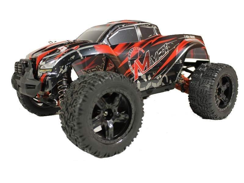 Радиоуправляемый монстр Remo Hobby MMAX UPGRADE (красный) 4WD 2.4G 1/10 RTR