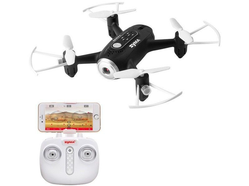 Р/У квадрокоптер Syma X22W с FPV трансляцией Wi-Fi, камера 0,3 Мп, 2.4G RTF