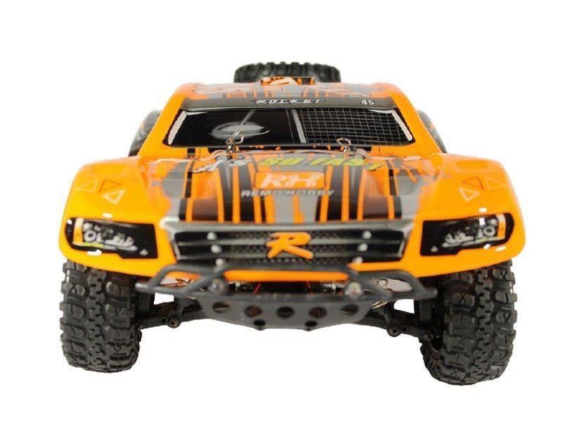 Радиоуправляемый шорт-корс Remo Hobby Rocket V2.0 (оранжевый) 4WD 2.4G 1/16 RTR