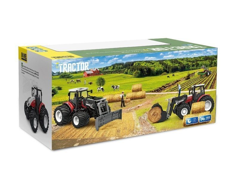 Р/У фермерский трактор Korody с поливалкой, широкие колеса 1/24 2.4G 6CH RTR