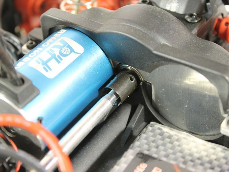 Радиоуправляемый монстр Remo Hobby MMAX Brushless UPGRADE (красный) 4WD 2.4G 1/10 RTR