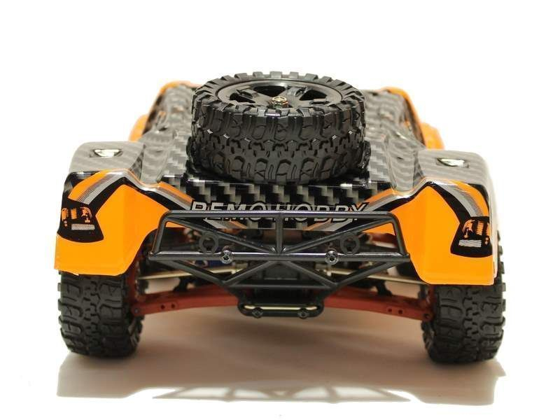 Радиоуправляемый шорт-корс Remo Hobby Rocket Brushless UPGRADE (оранжевый) 4WD 2.4G 1/16 RTR