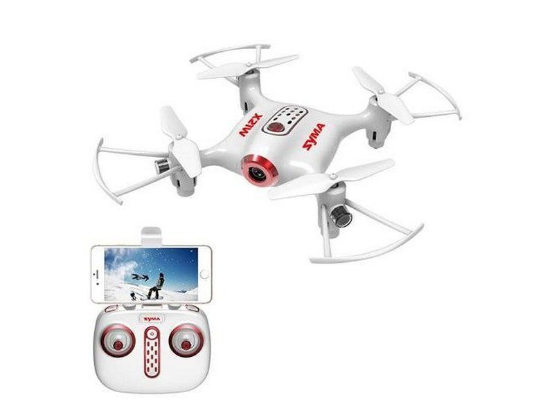 Р/У квадрокоптер Syma X21W с FPV трансляцией Wi-Fi, камера 0,3 Мп, 2.4G RTF