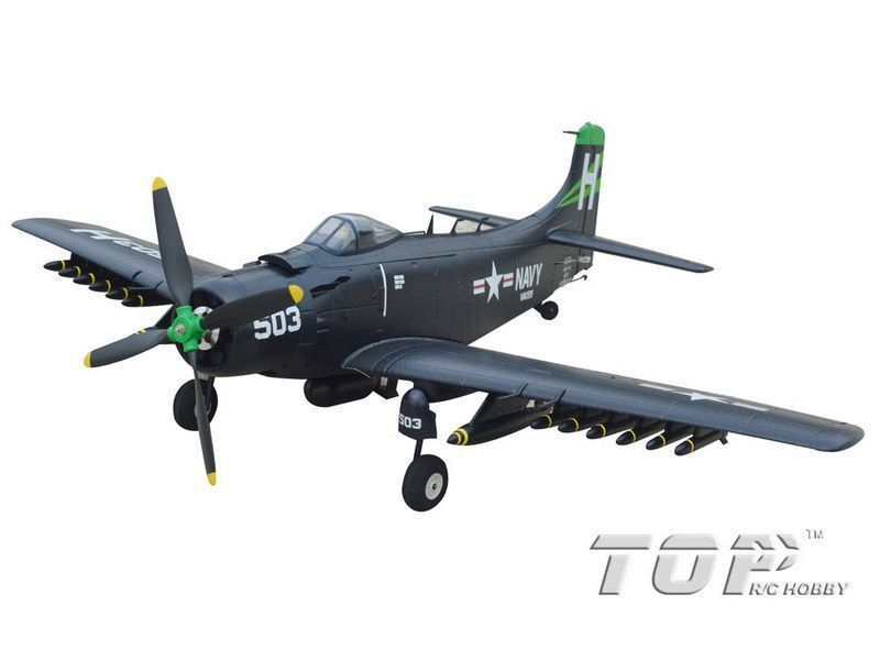 Радиоуправляемый самолет Top RC A1 Sky Raider Pro белый 800мм flight controller PNP