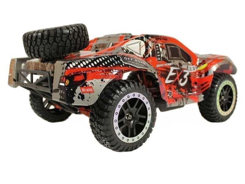 Радиоуправляемый шорт-корс Remo Hobby EX3 Brushless UPGRADE (красный) 4WD 2.4G 1/10 RTR