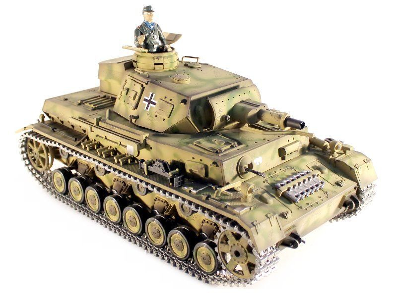 Р/У танк Taigen 1/16 Dak PZ.Kpfw. IV Ausf. F-1 (Германия) PRO 2.4G RTR