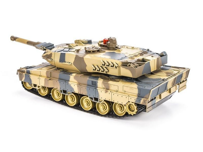 Р/У танковый бой Huan Qi Abrams и Abrams 1:24 2.4G (два танка, з/у, акк)