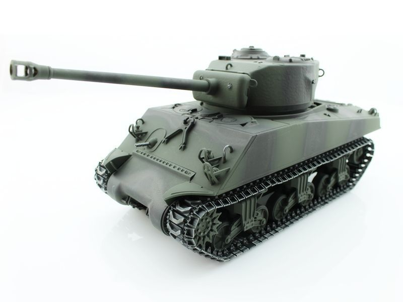 Радиоуправляемый танк Torro Sherman M4A3 76mm, 1/16 2.4G, ИК-пушка, деревянная коробка
