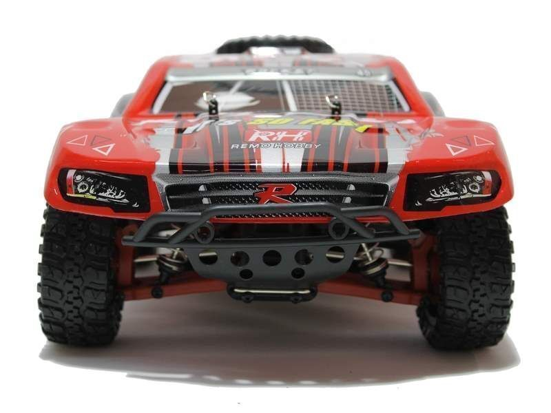 Радиоуправляемый шорт-корс Remo Hobby Rocket UPGRADE (красный) 4WD 2.4G 1/16 RTR