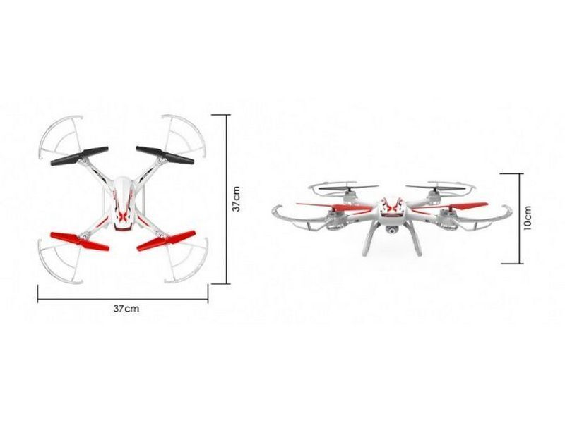 Р/У квадрокоптер Syma X54HC HD видео 4Gb, барометр 2.4G RTF