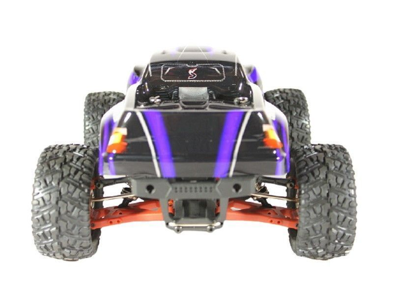 Радиоуправляемый монстр Remo Hobby SMAX UPGRADE V2.0 (синий) 4WD 2.4G 1/16 RTR