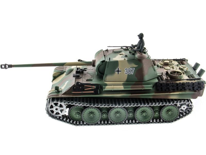Р/У танк Heng Long 1/16 Panther Пантера type G (Германия), 2.4G RTR PRO