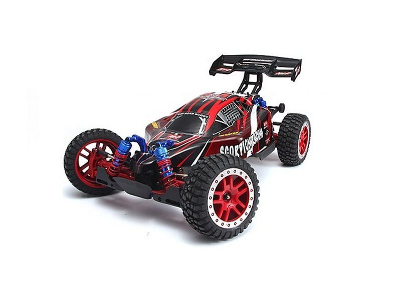 Радиоуправляемая багги Remo Hobby Scorpion Brushless (синяя) 4WD 2.4G 1/8 RTR
