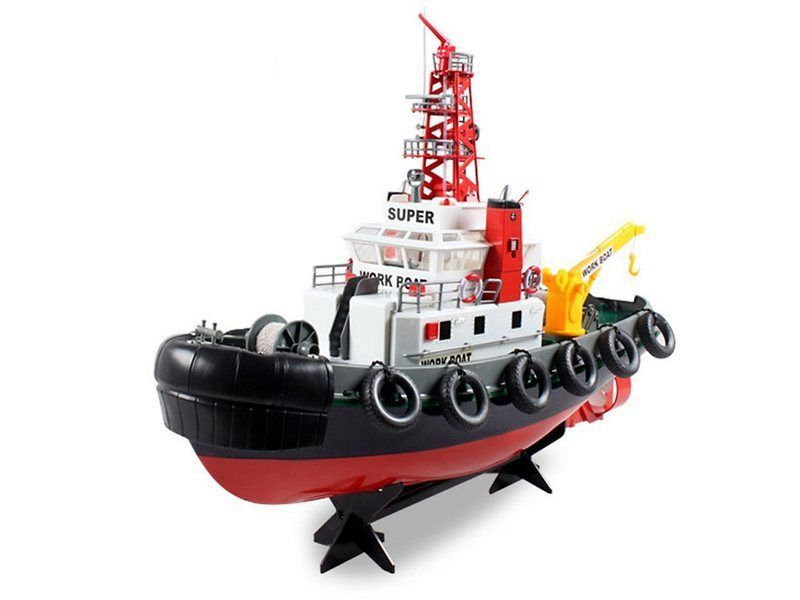Радиоуправляемый катер буксир Heng Long Seaport Work Boat 1/20 RTR