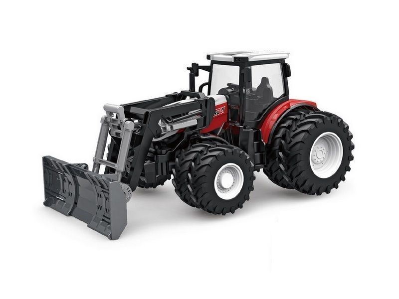 Р/У фермерский трактор Korody с отвалом, двойные колеса 1/24 2.4G 6CH RTR