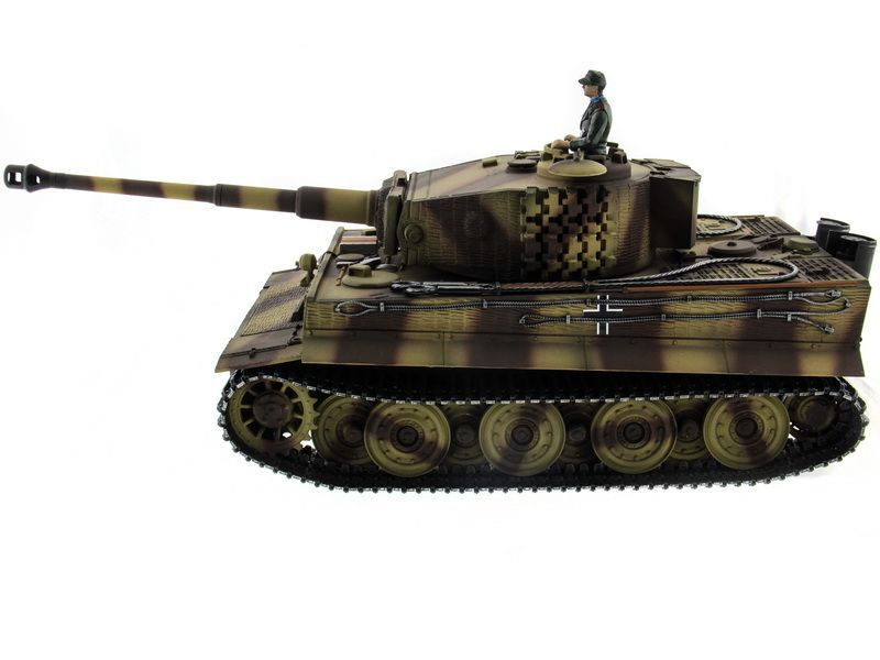 Р/У танк Taigen 1/16 Tiger 1 (Германия, поздняя версия) HC (для ИК танкового боя) 2.4G