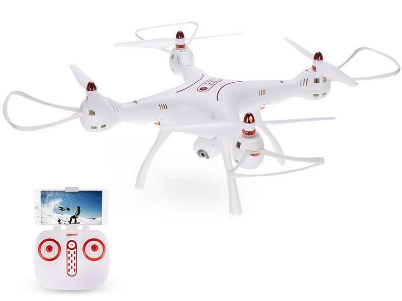 Р/У квадрокоптер Syma X8SW-D с FPV трансляцией Wi-Fi, барометр 2.4G RTF