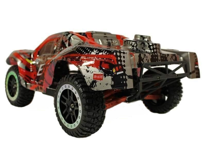 Радиоуправляемый шорт-корс Remo Hobby EX3 UPGRADE (красный) 4WD 2.4G 1/10 RTR