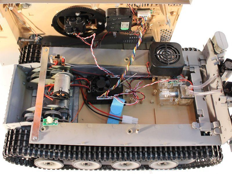 P/У танк Taigen 1/16 Tiger 1 (Германия, ранняя версия) HC 2.4G RTR серый