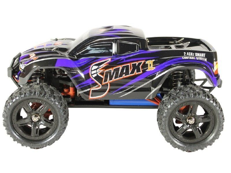 Радиоуправляемый монстр Remo Hobby SMAX UPGRADE V2.0 (синий) 4WD 2.4G 1/16 RTR