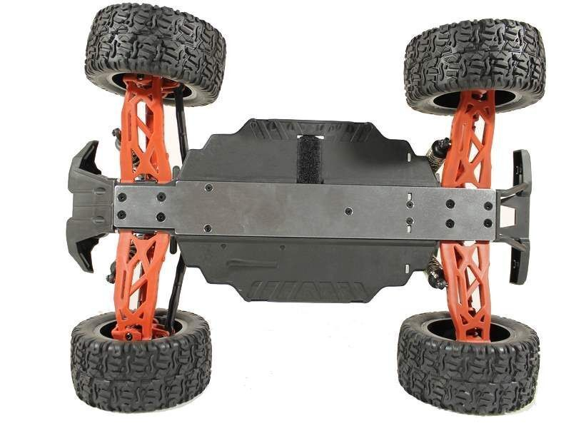 Радиоуправляемый монстр Remo Hobby MMAX UPGRADE (красный) 4WD 2.4G 1/10 RTR