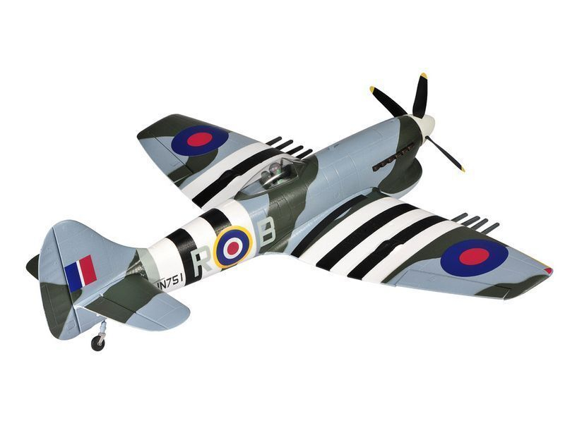 Радиоуправляемый самолет Top RC Tempest 800мм 2.4G 4-ch LiPo RTF