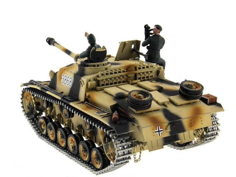 Радиоуправляемый танк Taigen 1/16 SturmgeschutzIIIausf.gsd.kfz. (Германия) HC версия 2.4G RTR