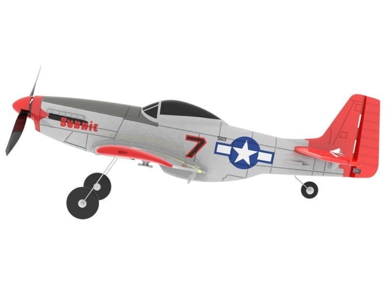 Радиоуправляемый самолет Volantex RC P51D 400мм 2.4G 4ch LiPo RTF with Gyro