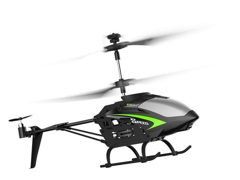 Р/У вертолет Syma S5H (чёрный), барометр 2.4G RTF