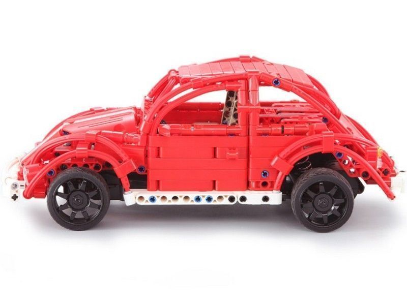 Радиоуправляемый конструктор CADA deTech ретро-автомобиль жук (472 детали)